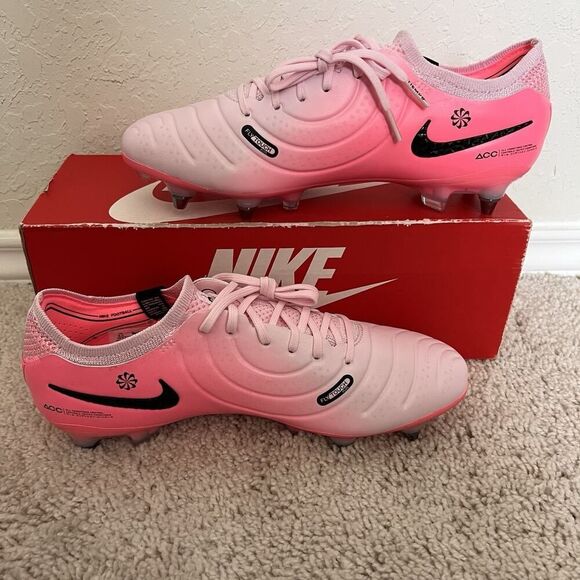 Nike Legend 10 Elite SG Pro ACC Size 8.5 Pink FN7277-601 Soccer Cleats New main image 10